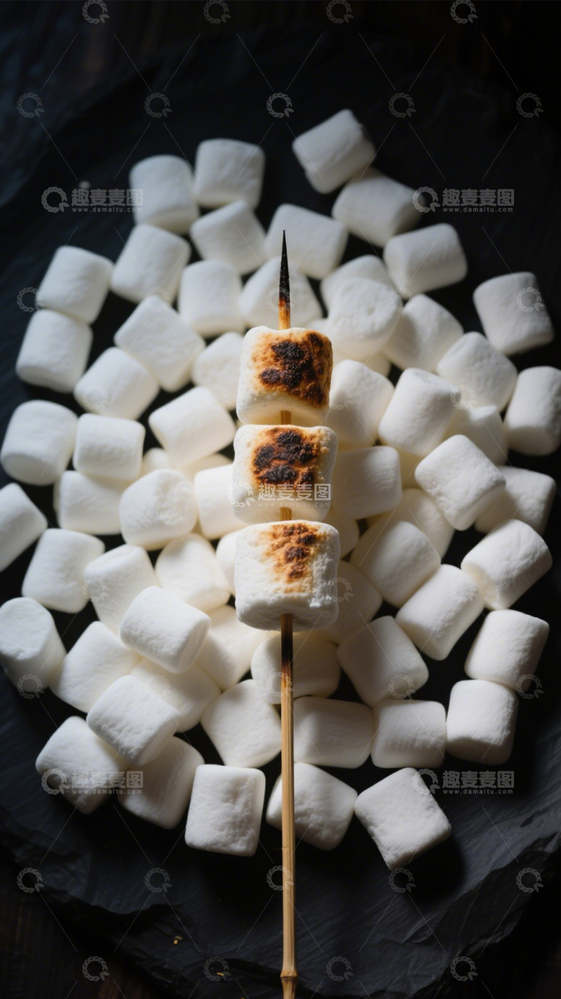 高清大图下载【趣麦麦图】焦痕甜蜜烤棉花糖2