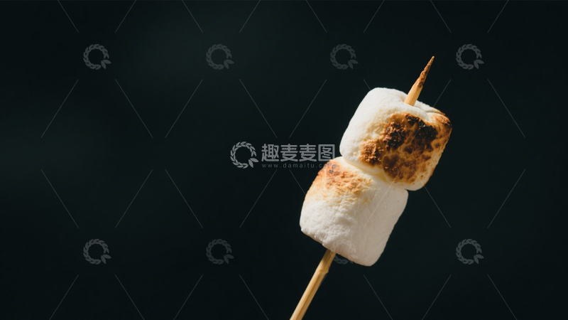 高清大图下载【趣麦麦图】焦痕甜蜜烤棉花糖4