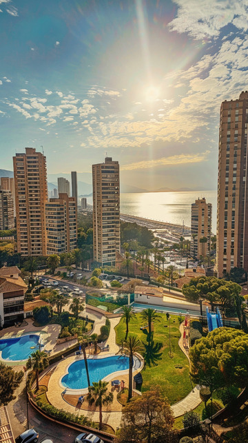 城市日出AI插画摄影照片高清图片素材