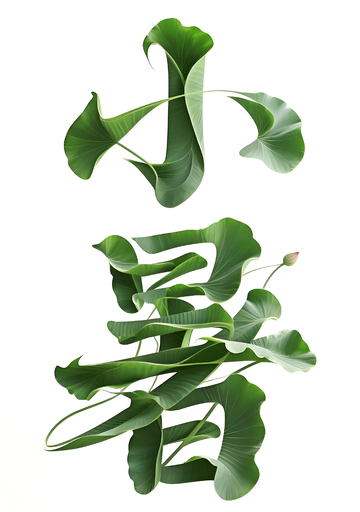 小暑创意艺术字