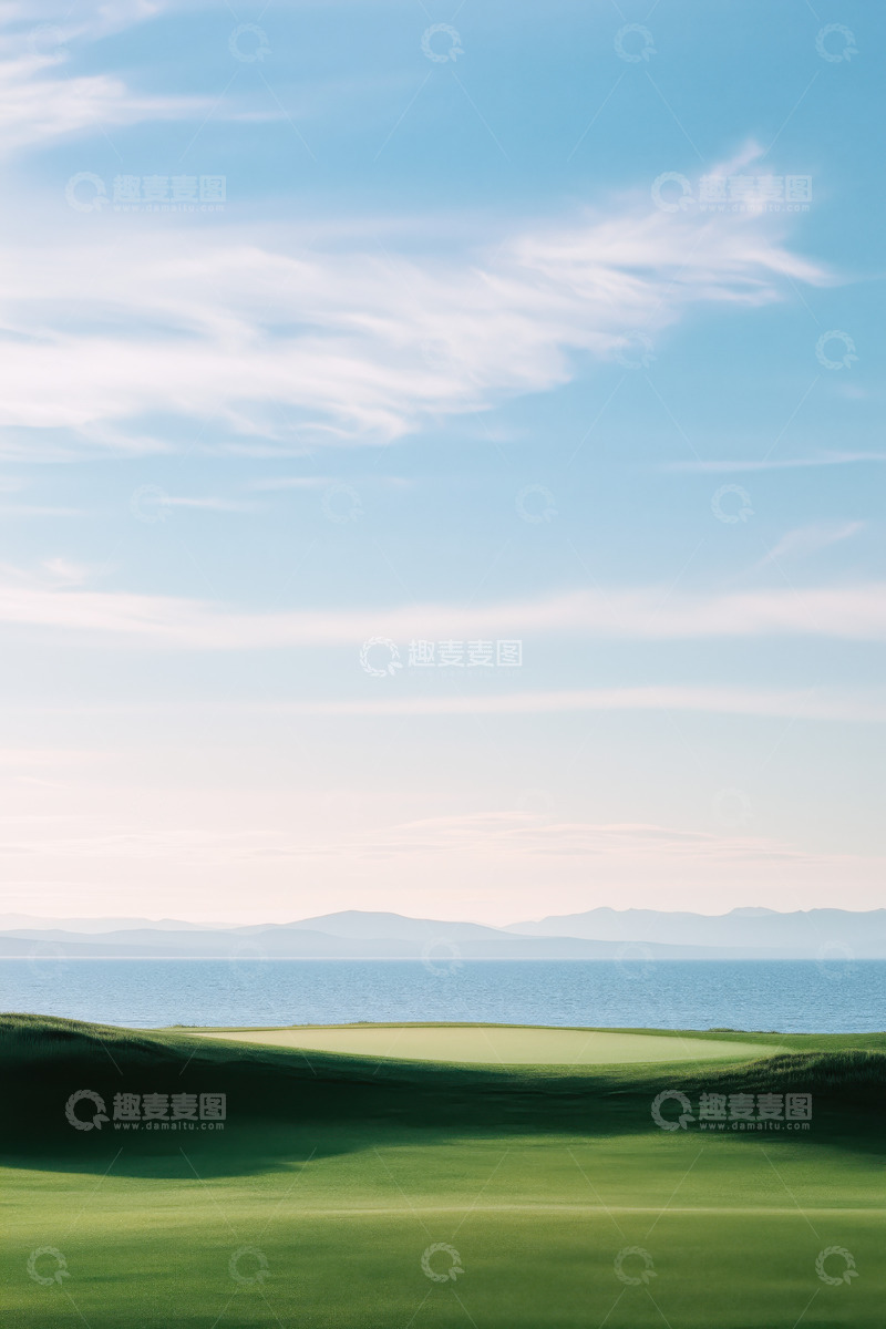 高清大图下载【趣麦麦图】宁静的风景视野AI插画摄影照片高清图片素