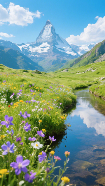 雪山草甸花海盛景2