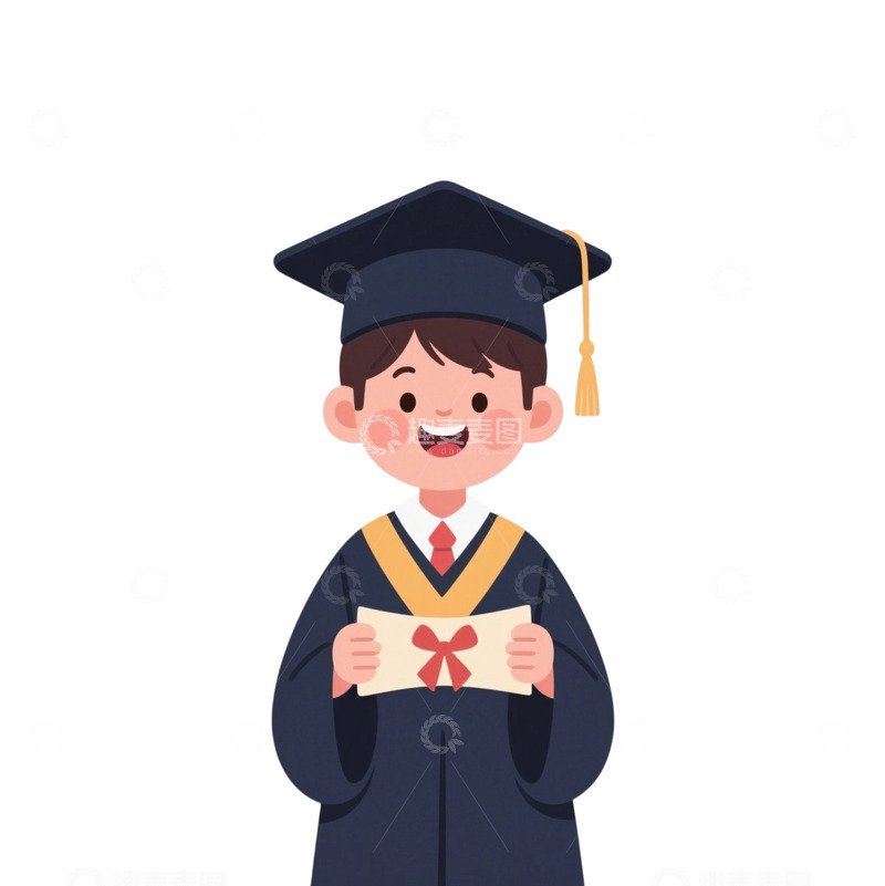 高清大图下载【趣麦麦图】毕业季背景图3