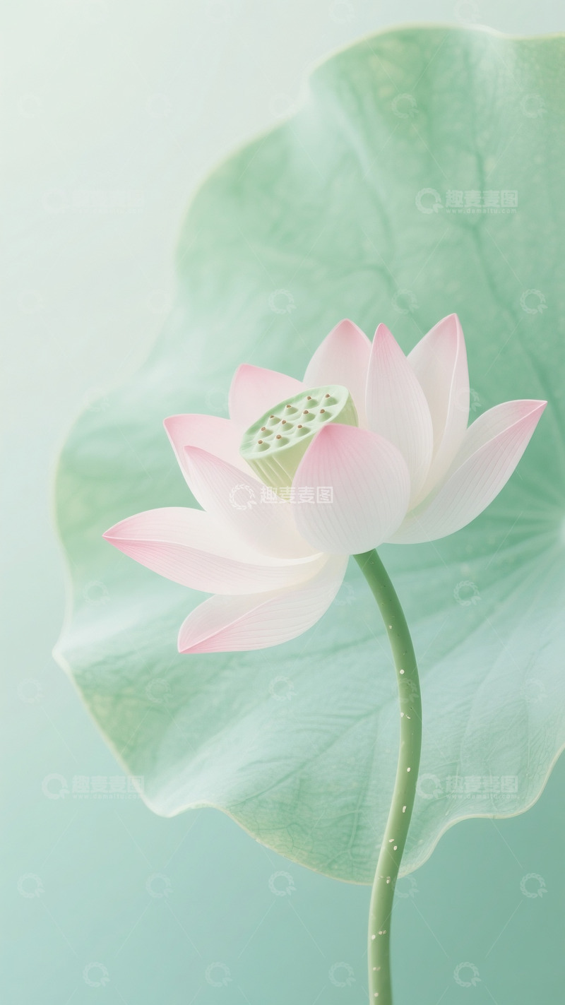 高清大图下载【趣麦麦图】荷花荷叶摄影4