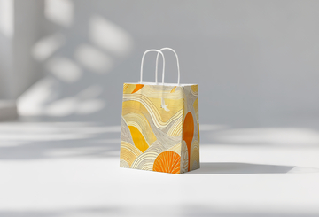 森林手绘手提袋样机1