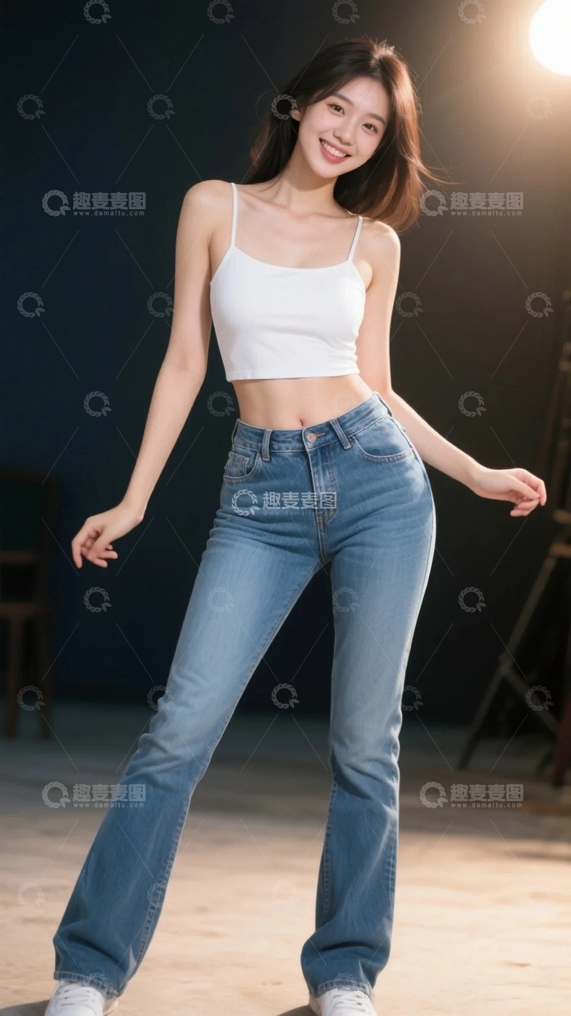 高清大图下载【趣麦麦图】简约时尚的青春活力1