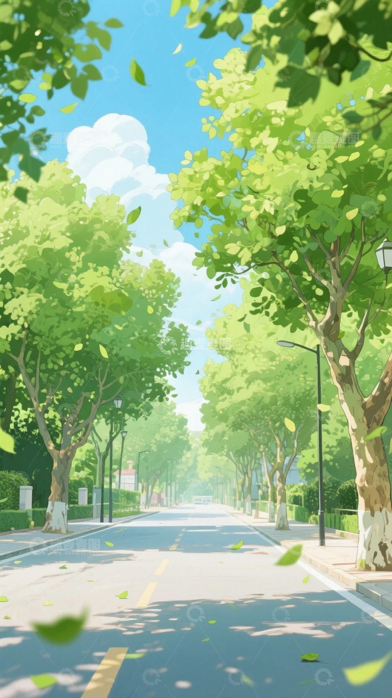 高清大图下载【趣麦麦图】绿意盎然的治愈之路4