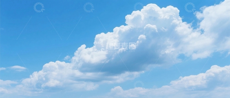 高清大图下载【趣麦麦图】蓝天白云的诗意画卷2