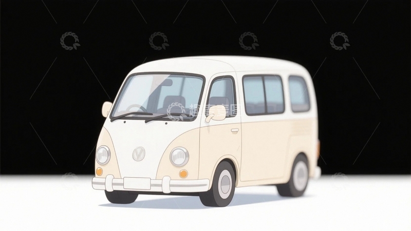 高清大图下载【趣麦麦图】卡通造型迷你巴士1