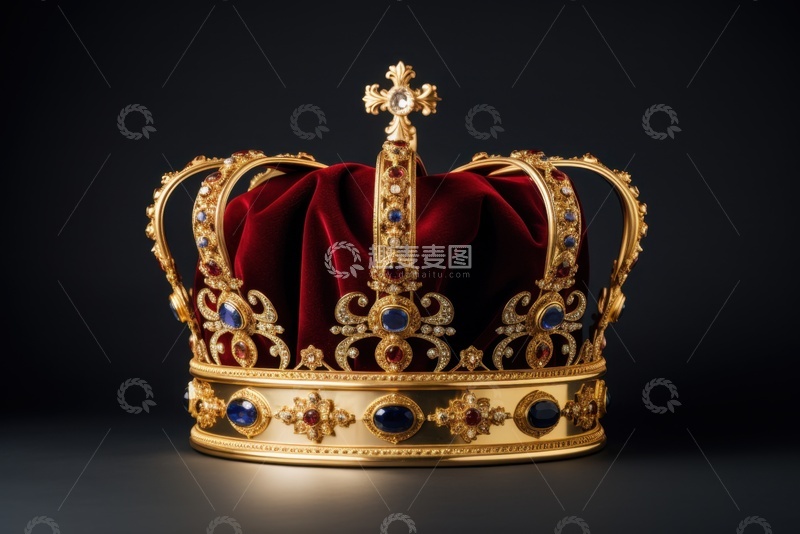 高清大图下载【趣麦麦图】一顶黄金打造的皇冠
