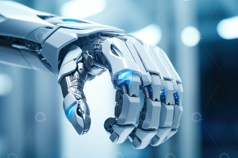 高清大图下载【趣麦麦图】一个机械手臂