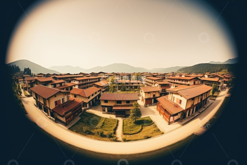 高清大图下载【趣麦麦图】田园建筑房屋