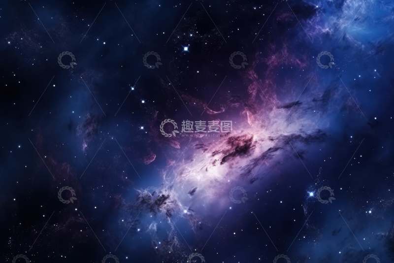 高清大图下载【趣麦麦图】宇宙星空星河