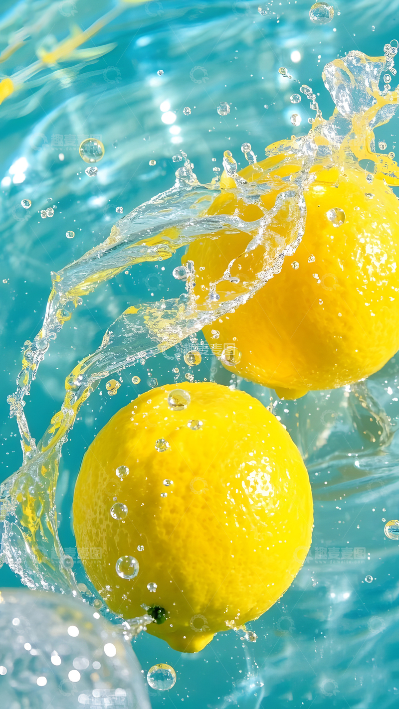 水下柠檬摄影4