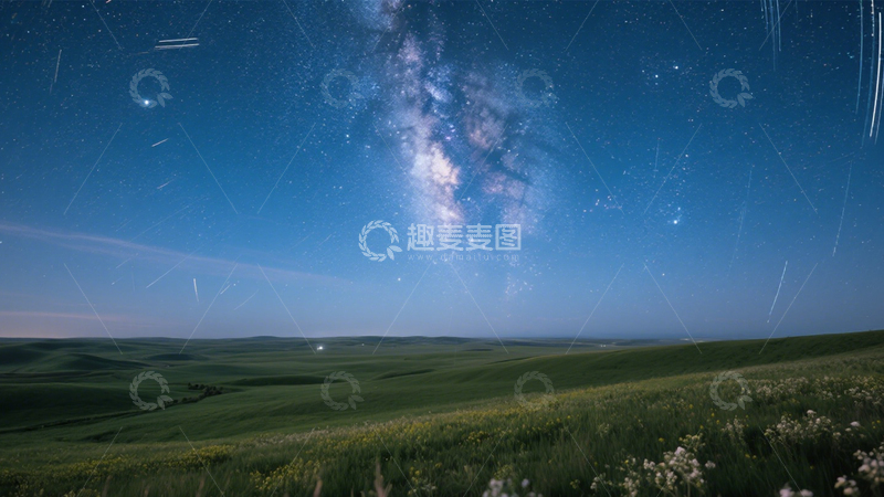 高清大图下载【趣麦麦图】乡村星空夜景集4