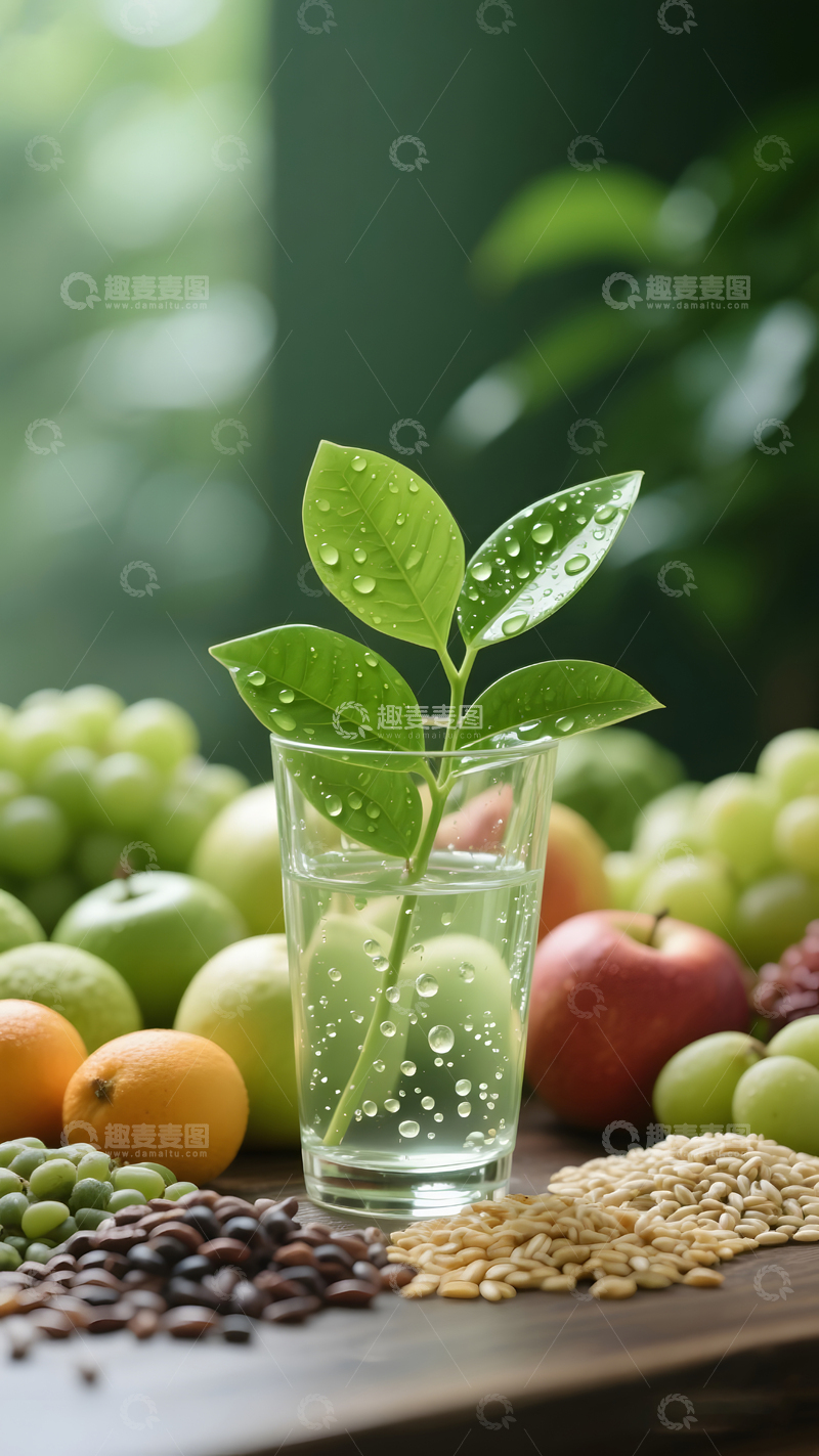 高清大图下载【趣麦麦图】薄荷水果摄影