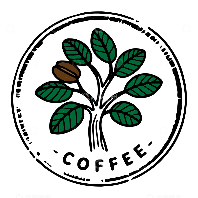 咖啡店铺LOGO设计企业标志