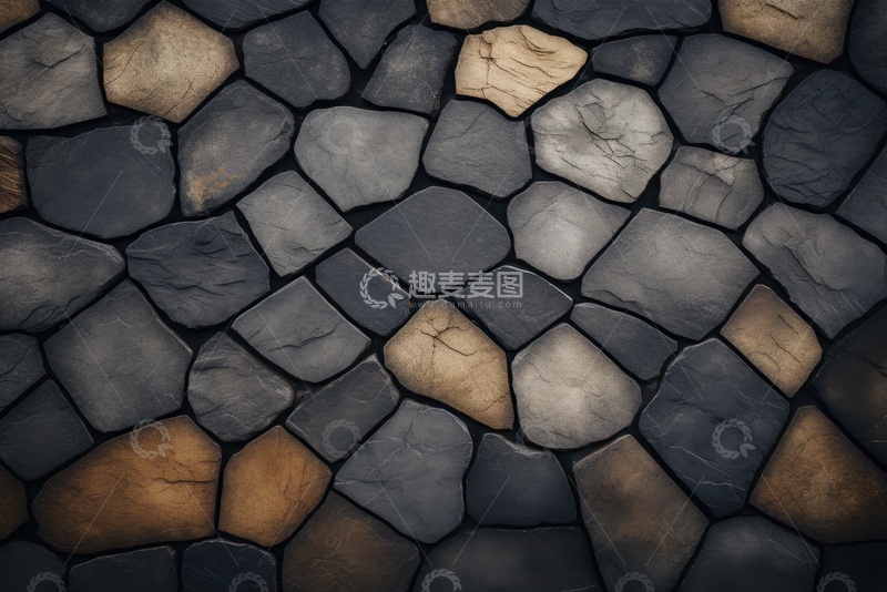 高清大图下载【趣麦麦图】拼凑的不规则地砖