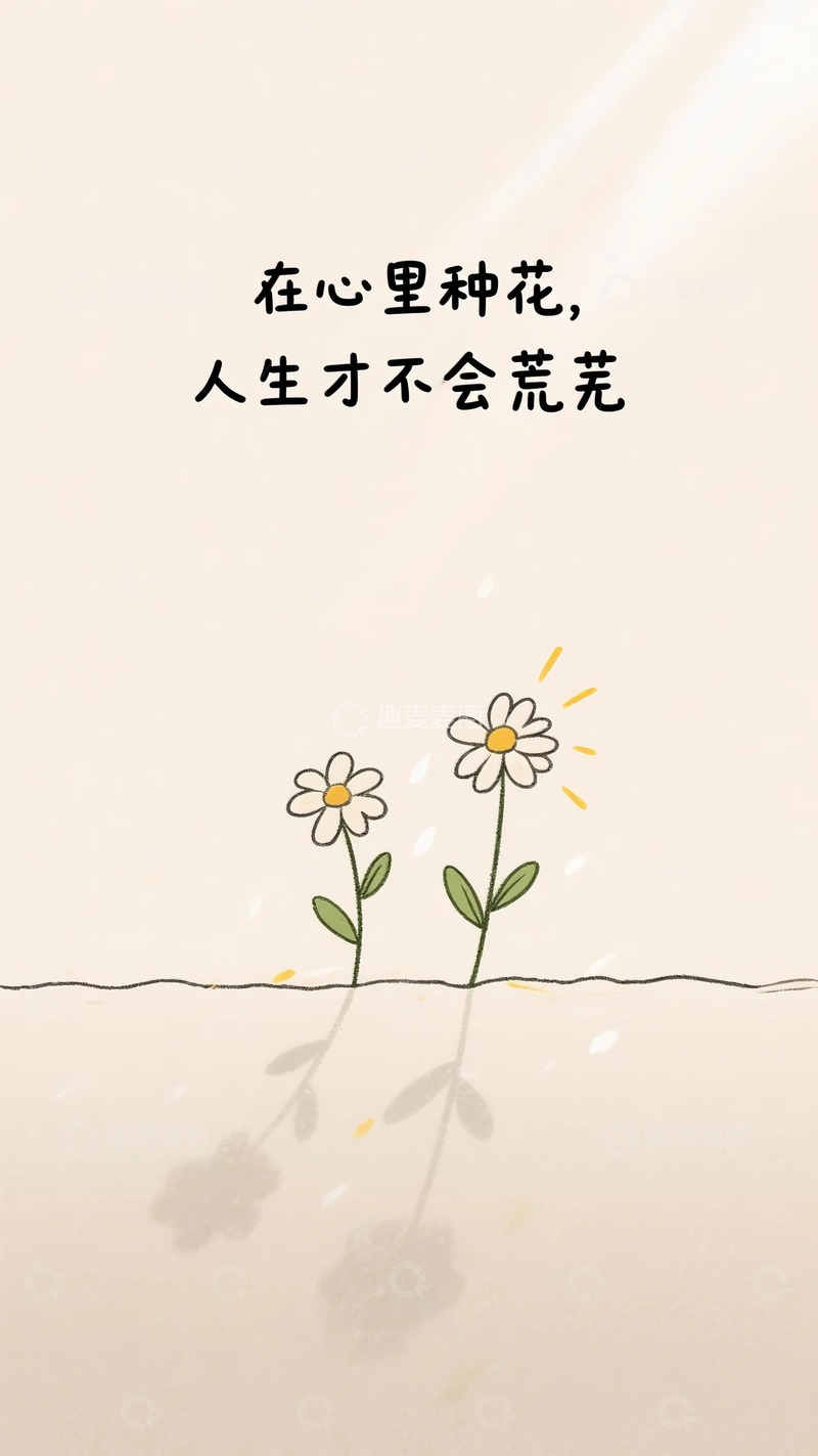 高清大图下载【趣麦麦图】极简手机壁纸