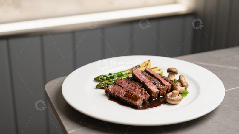 高清大图下载【趣麦麦图】牛排西餐烹饪美味7