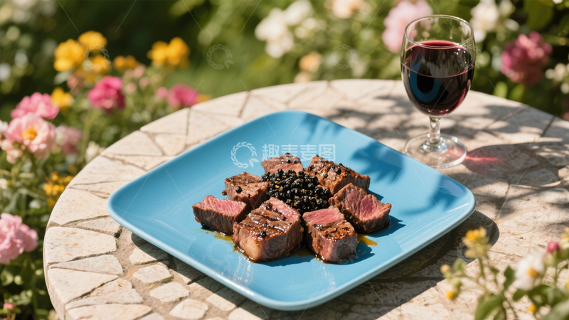 高清大图下载【趣麦麦图】牛排西餐烹饪美味8