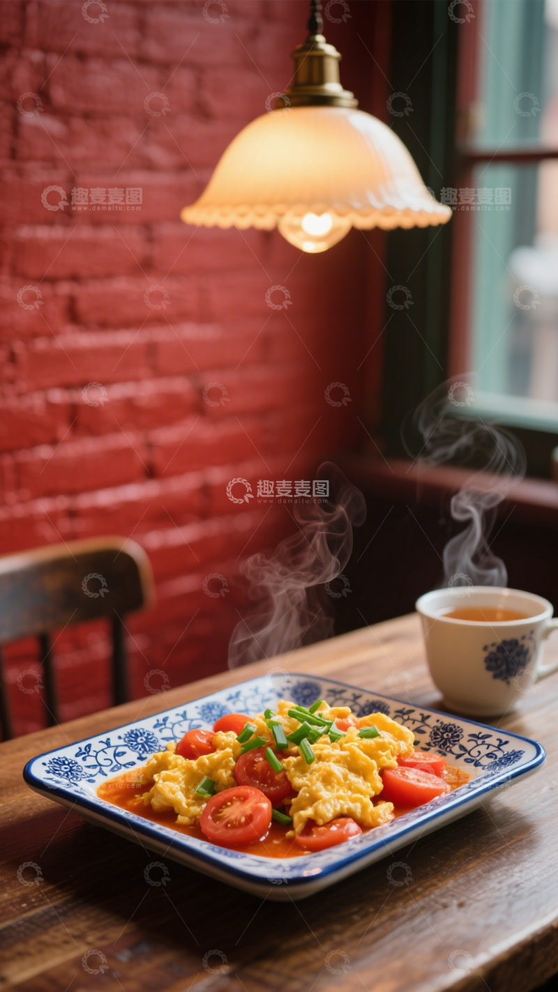 高清大图下载【趣麦麦图】番茄炒蛋家常美味3