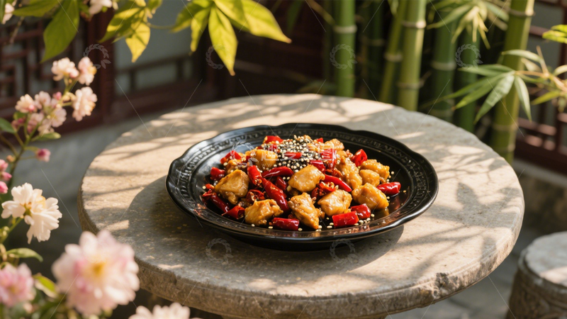 高清大图下载【趣麦麦图】辣子鸡丁香辣够味7