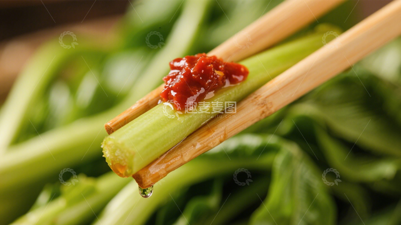 芹菜蘸酱清爽开胃6