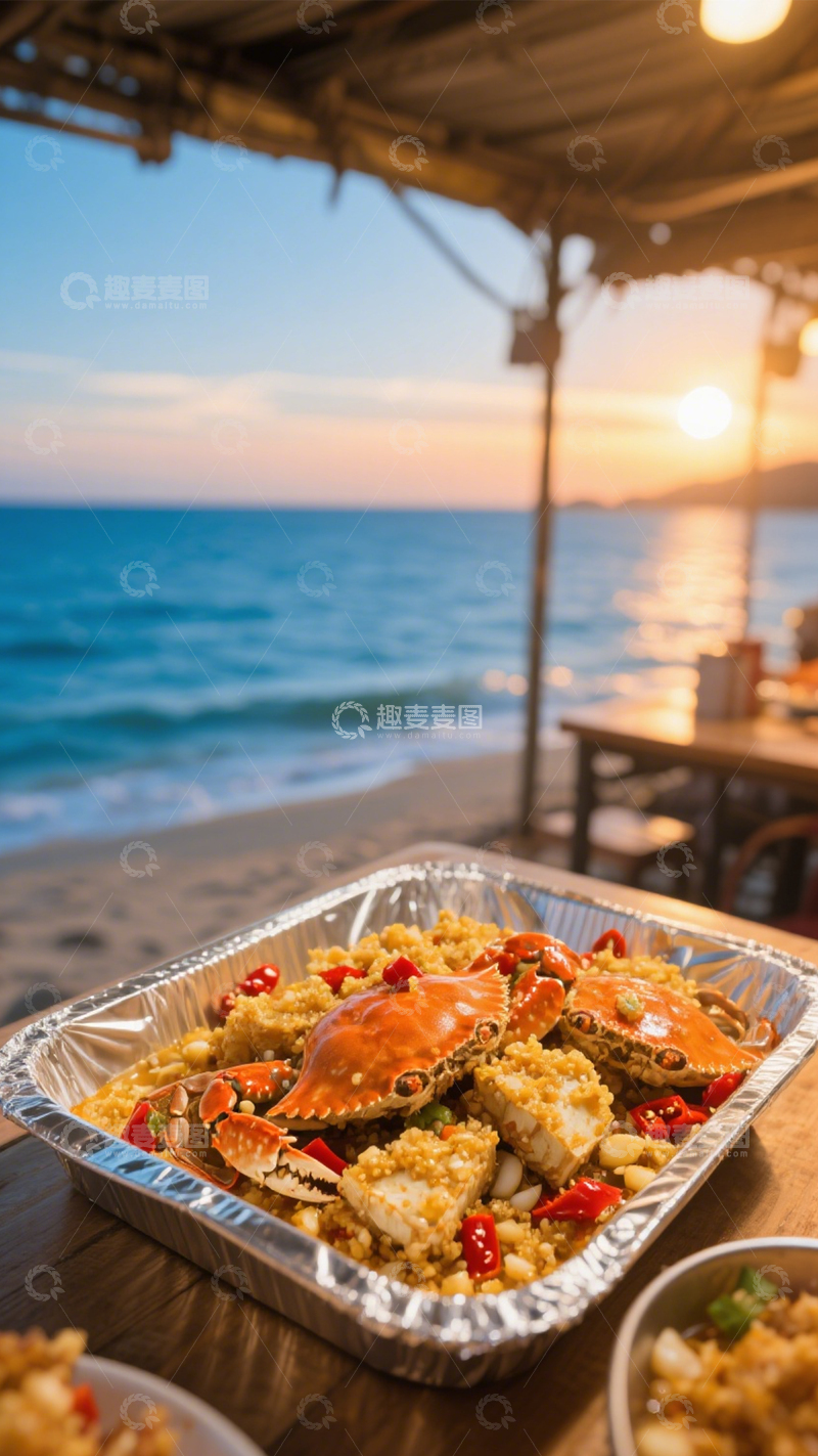 蒜蓉蟹鲜美好滋味4