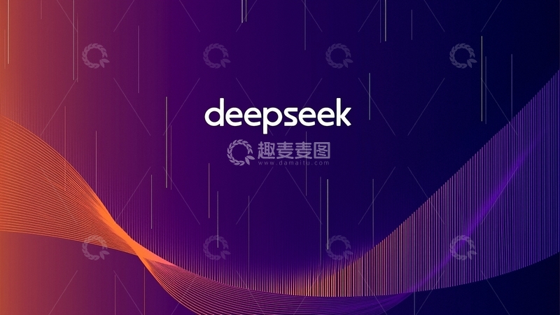 高清大图下载【趣麦麦图】蓝色科技背景28