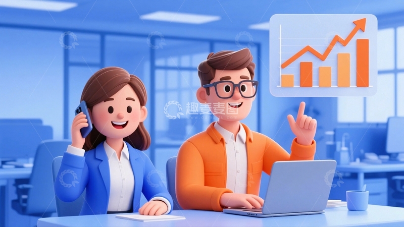 高清大图下载【趣麦麦图】商务办公人物素材2