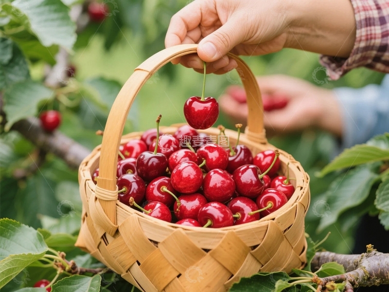 高清大图下载【趣麦麦图】丰收季的甜蜜采摘4