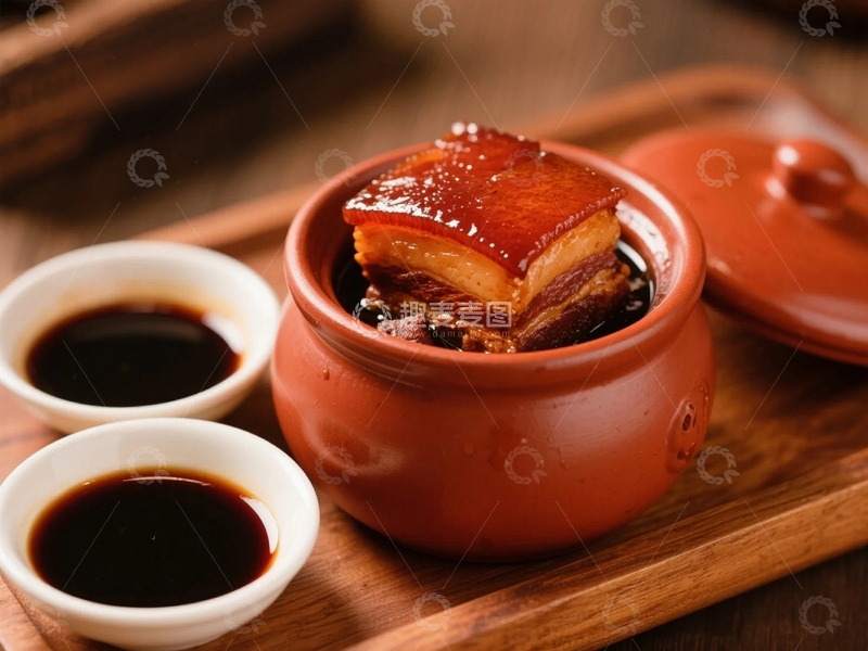 高清大图下载【趣麦麦图】诱人东坡肉的美味3