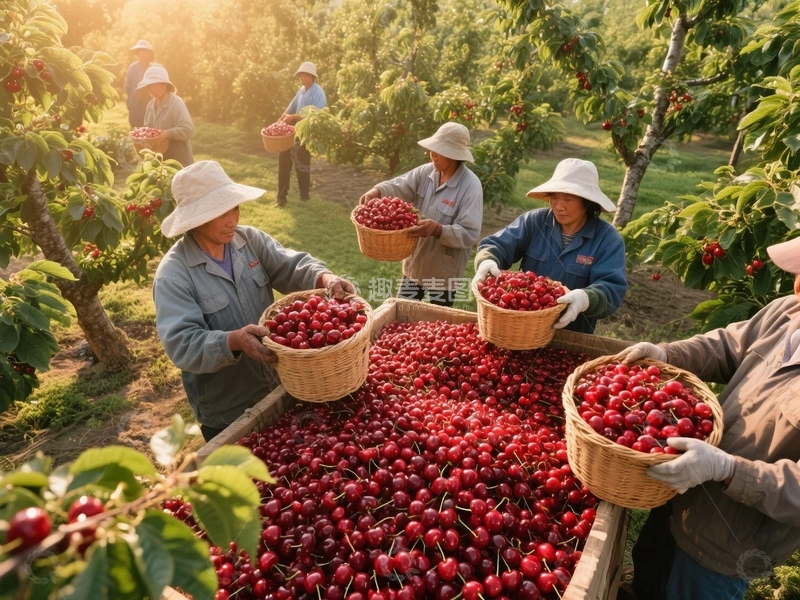 高清大图下载【趣麦麦图】丰收季的甜蜜采摘3