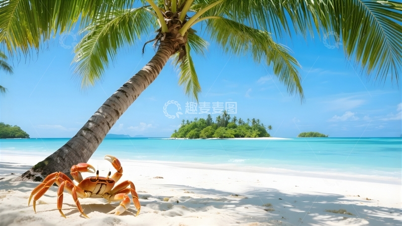 高清大图下载【趣麦麦图】热带海岛的宁静假日2