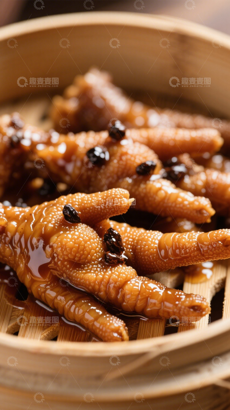 高清大图下载【趣麦麦图】豉香蒸凤爪3