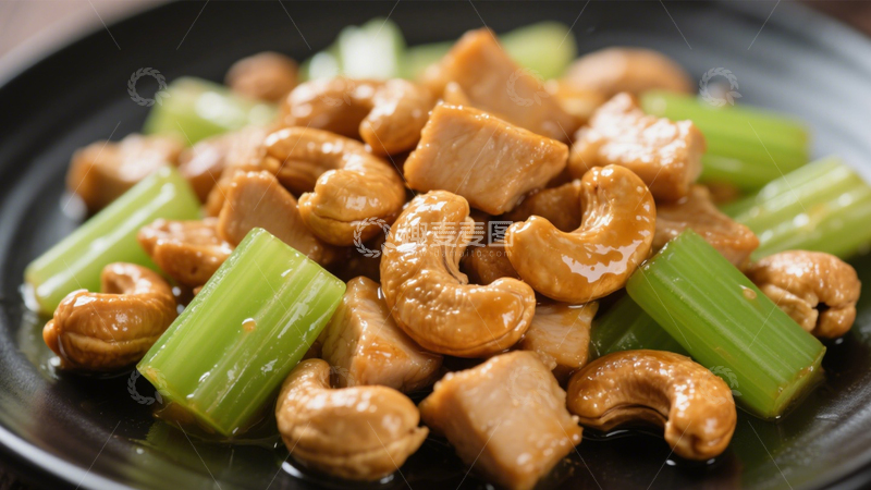 高清大图下载【趣麦麦图】腰果鸡丁香脆下饭6