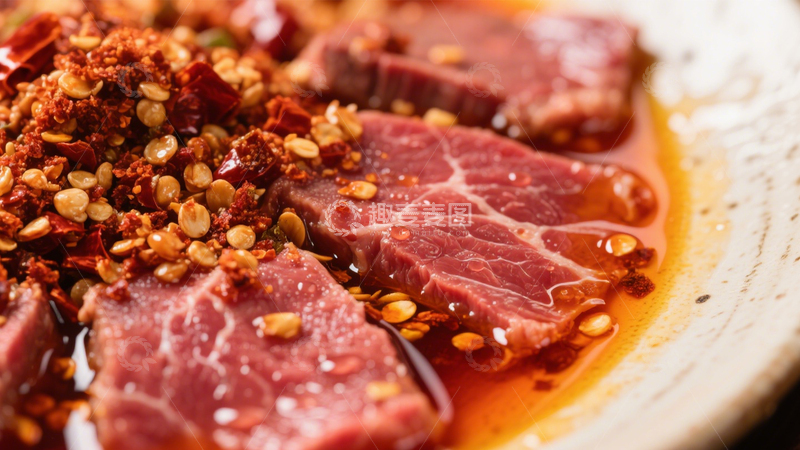 高清大图下载【趣麦麦图】香辣水煮牛肉7