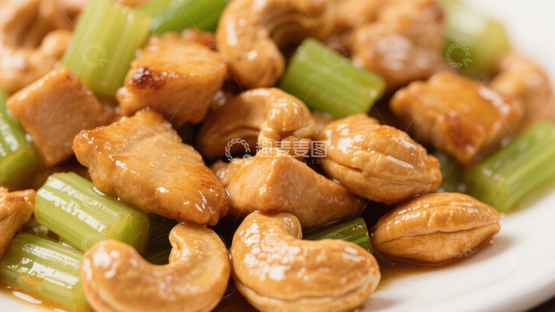 高清大图下载【趣麦麦图】腰果鸡丁香脆下饭7