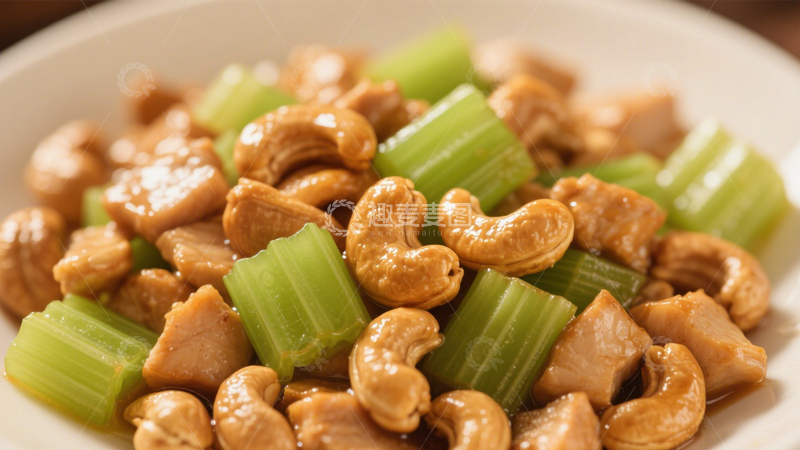 高清大图下载【趣麦麦图】腰果鸡丁香脆下饭8