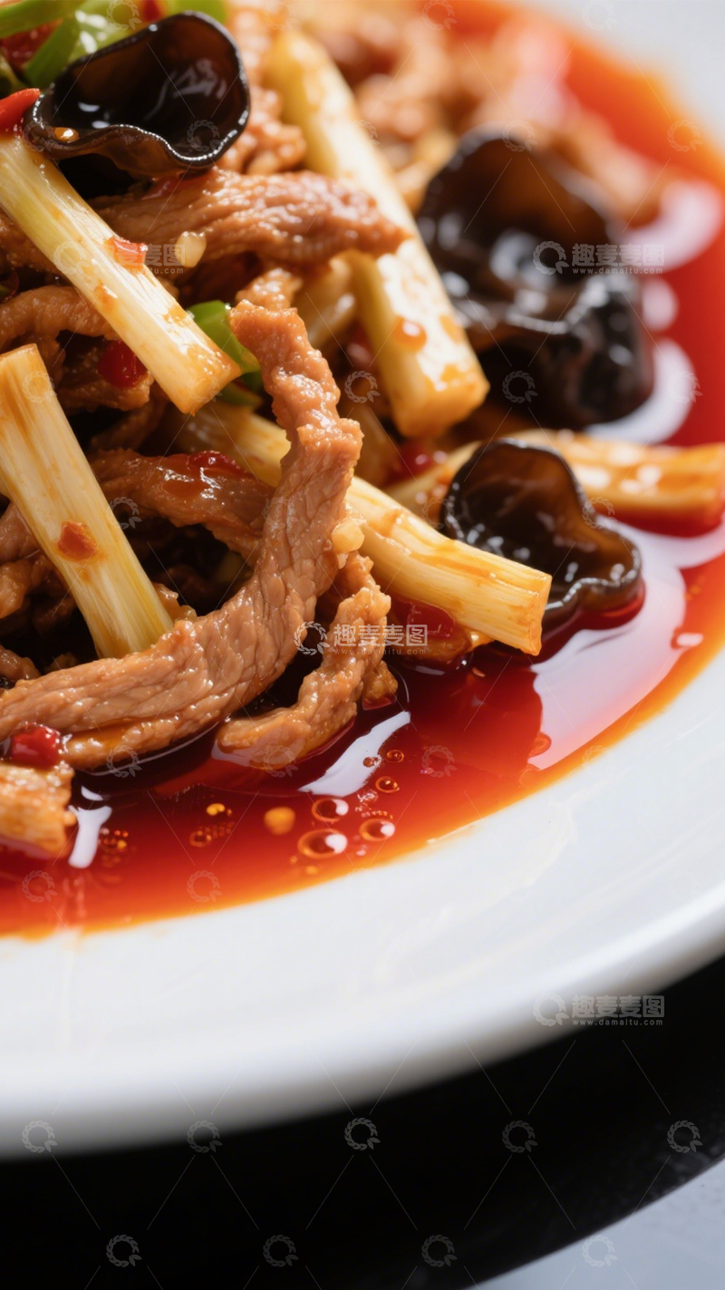 高清大图下载【趣麦麦图】鱼香肉丝3