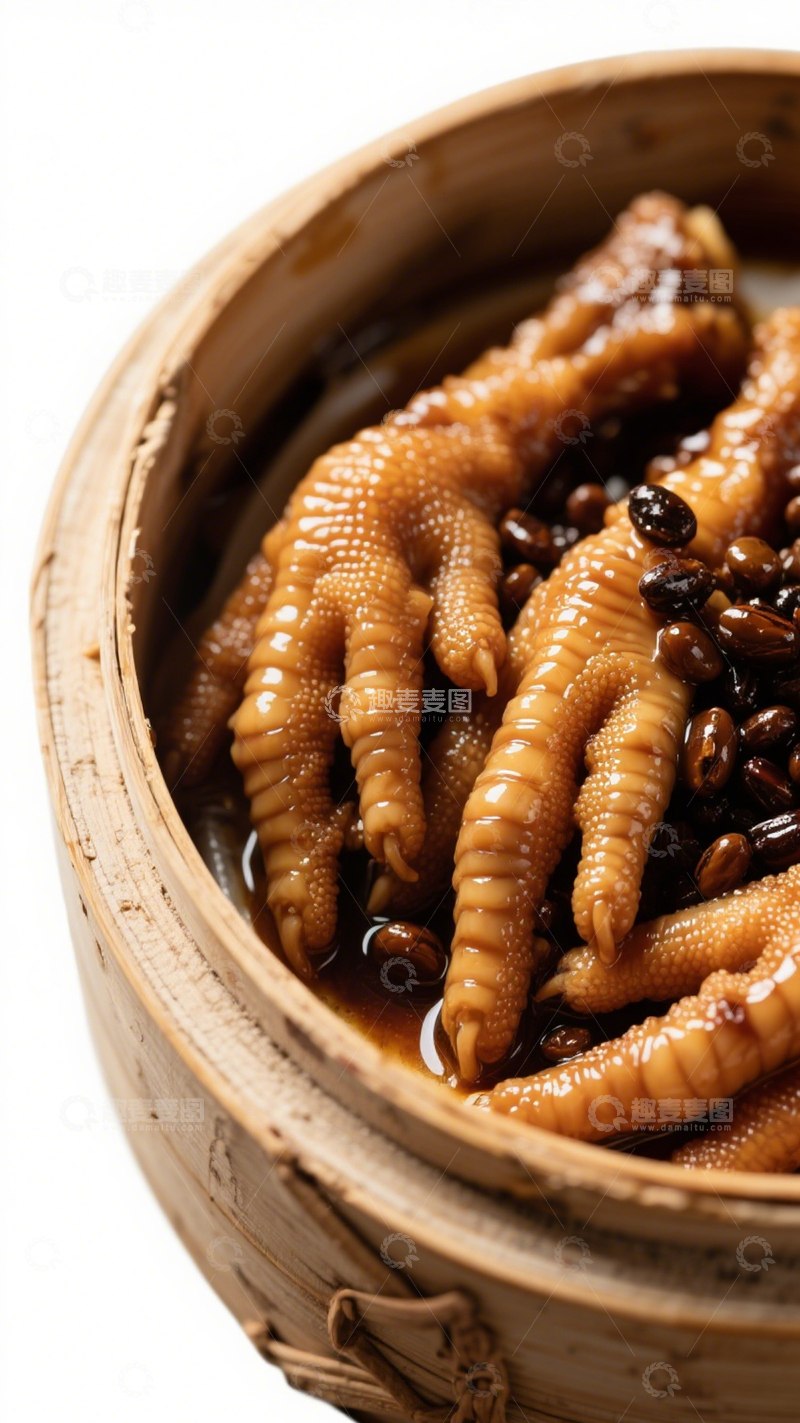 高清大图下载【趣麦麦图】豉香蒸凤爪4