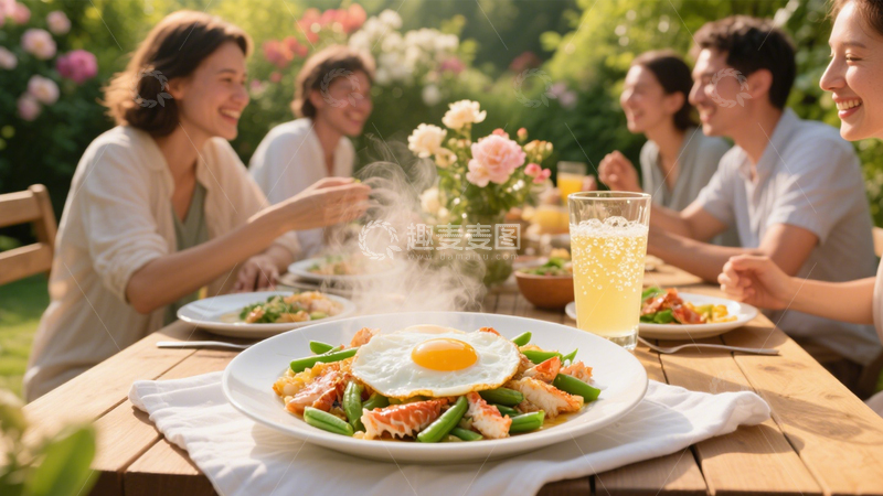 高清大图下载【趣麦麦图】蟹肉煎蛋家庭风味菜8