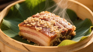 荷叶糯米蒸肉饭8