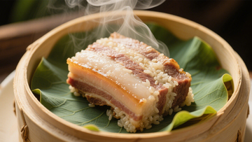 荷叶糯米蒸肉饭6