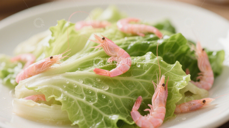 鲜虾包菜家常好味5