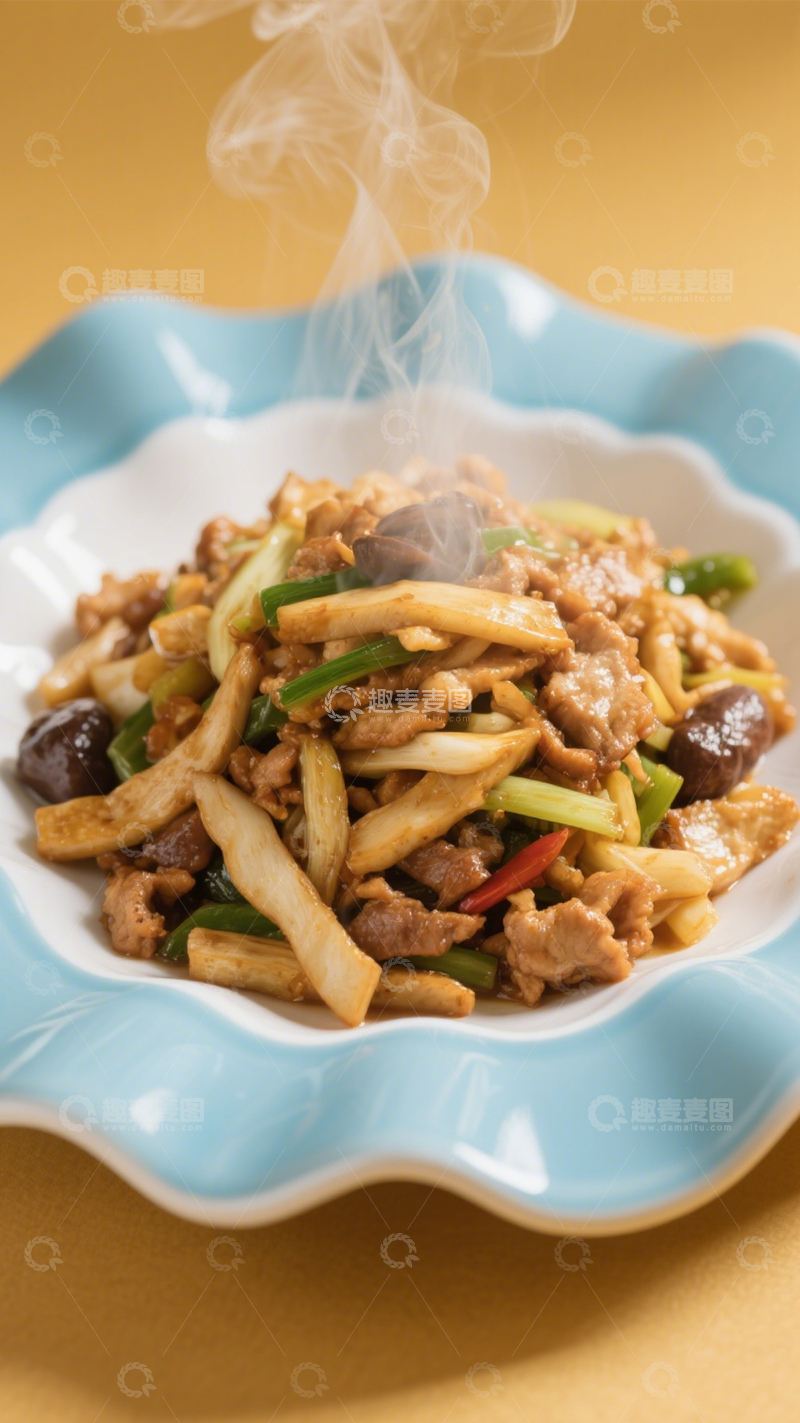 高清大图下载【趣麦麦图】家常木须肉烟火味1