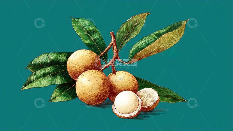 高清大图下载【趣麦麦图】龙眼  水果  夏季4