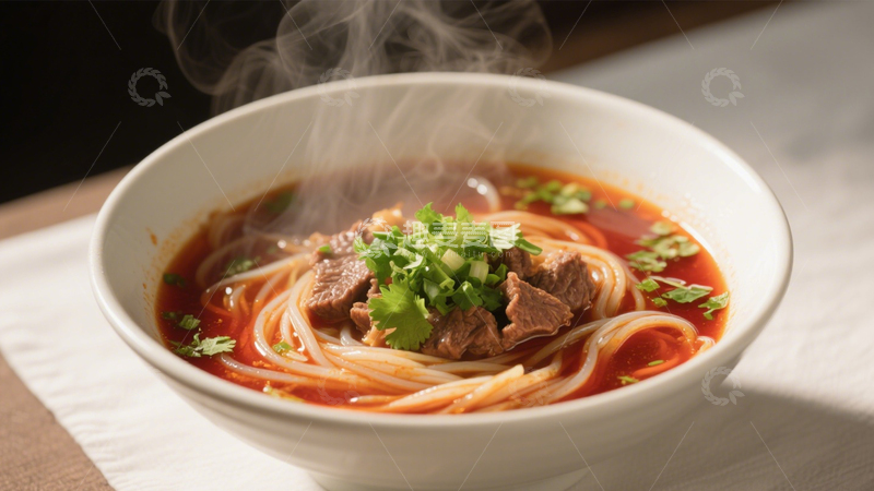 高清大图下载【趣麦麦图】牛肉米线3