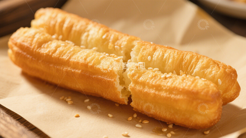 高清大图下载【趣麦麦图】酥脆油条3